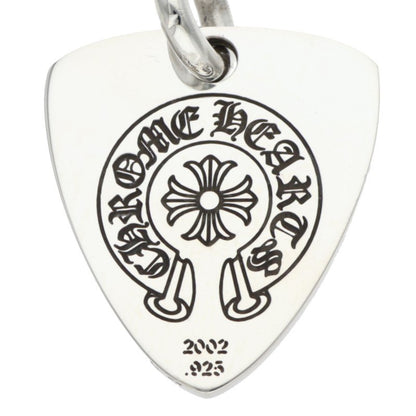 Chrome Hearts Guitar Pick Pendant 925 Silver Size ONE SIZE