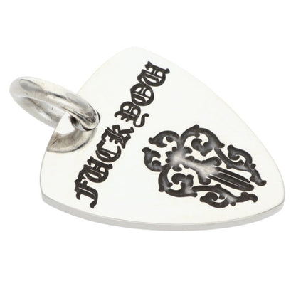 Chrome Hearts Guitar Pick Pendant 925 Silver Size ONE SIZE