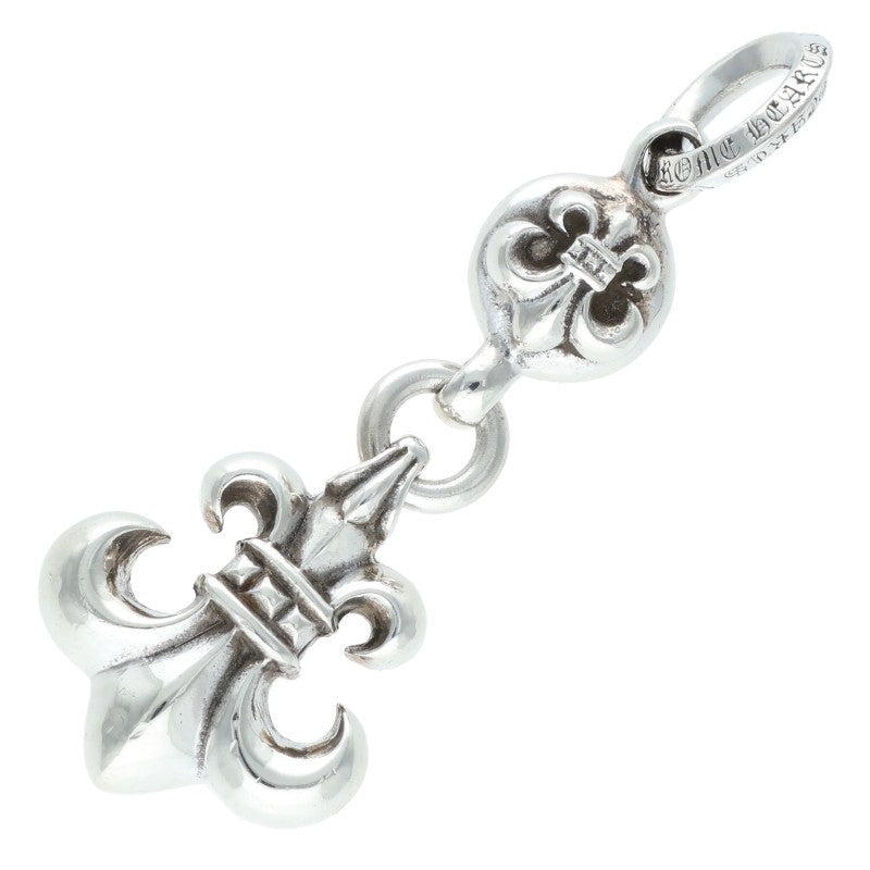 Chrome Hearts 1 Ball BS Fleur Charm 925 Silver Size ONE SIZE