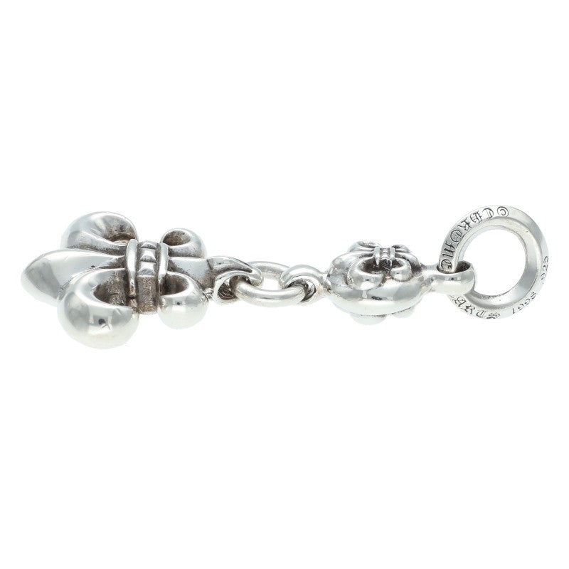 Chrome Hearts 1 Ball BS Fleur Charm 925 Silver Size ONE SIZE