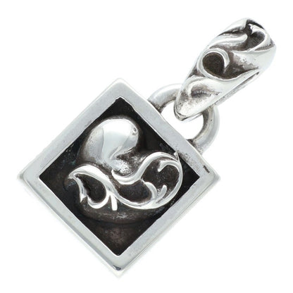 Chrome Hearts Framed Heart Charm 925 Silver Size ONE SIZE