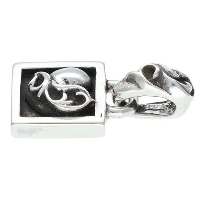 Chrome Hearts Framed Heart Charm 925 Silver Size ONE SIZE