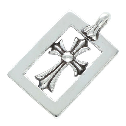 Chrome Hearts Framed Open Charm 925 Silver Size ONE SIZE