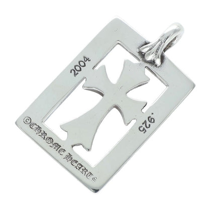 Chrome Hearts Framed Open Charm 925 Silver Size ONE SIZE