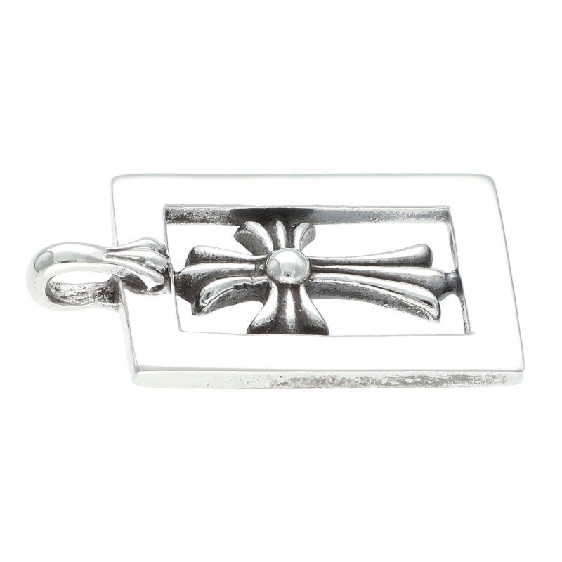 Chrome Hearts Framed Open Charm 925 Silver Size ONE SIZE
