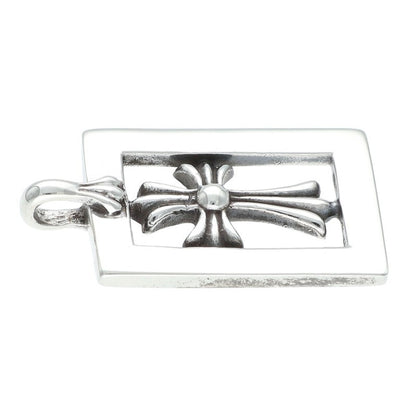 Chrome Hearts Framed Open Charm 925 Silver Size ONE SIZE