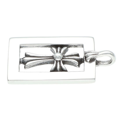 Chrome Hearts Framed Open Charm 925 Silver Size ONE SIZE