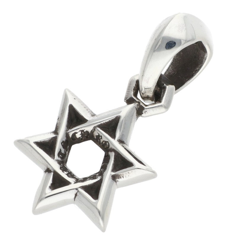 Chrome Hearts Star of David Charm 925 Silver