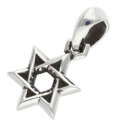 Chrome Hearts Star of David Charm 925 Silver