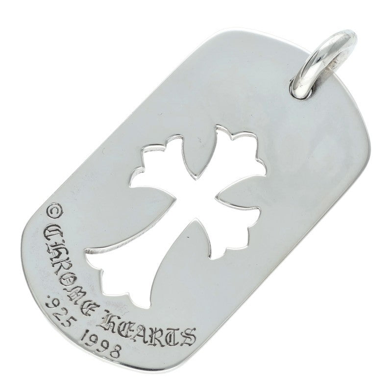 Chrome Hearts Cutout Cross Large Dog Tag 925