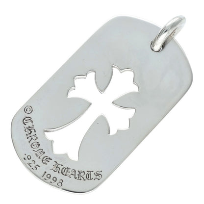 Chrome Hearts Cutout Cross Large Dog Tag 925