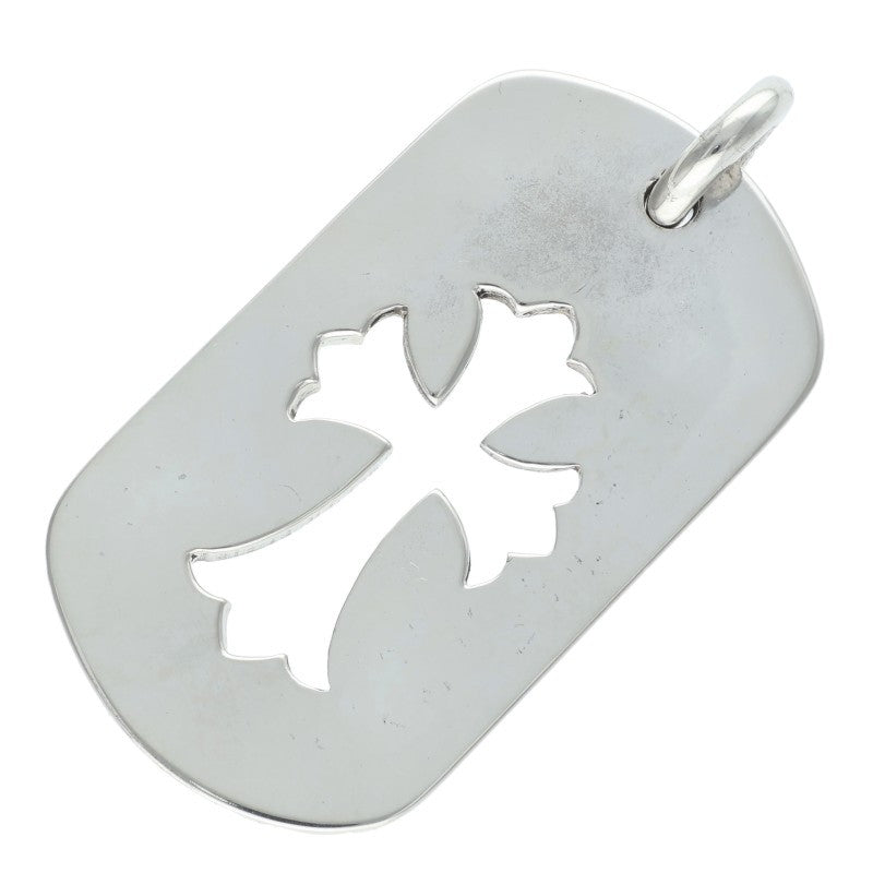 Chrome Hearts Cutout Cross Large Dog Tag 925