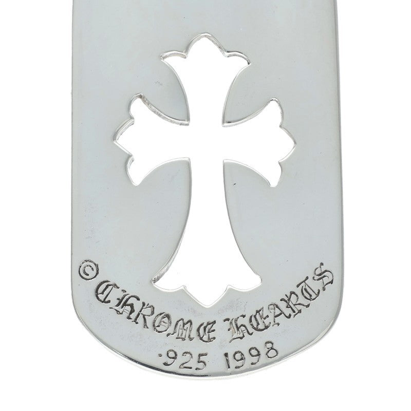 Chrome Hearts Cutout Cross Large Dog Tag 925
