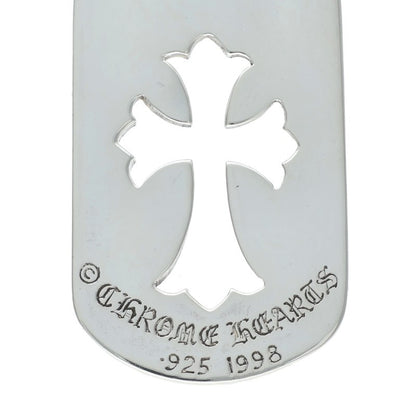 Chrome Hearts Cutout Cross Large Dog Tag 925