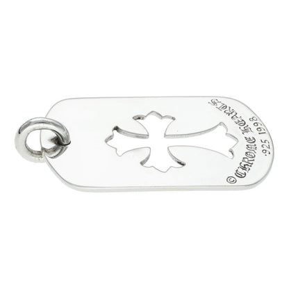 Chrome Hearts Cutout Cross Large Dog Tag 925