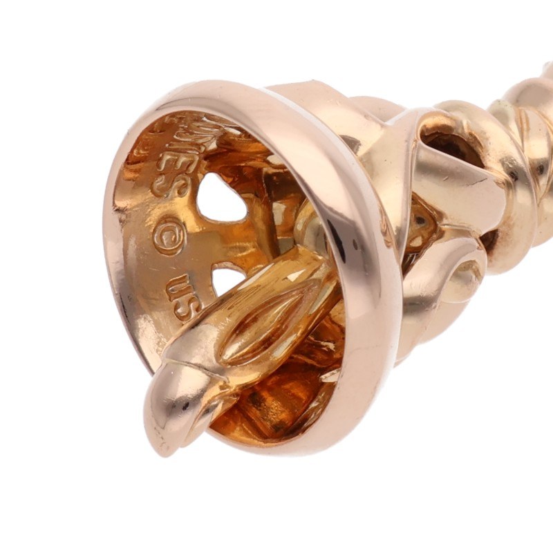 LONEONES 18K Crane Bell M Yellow Gold Pendant Size ONE SIZE