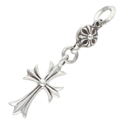 Chrome Hearts 1 Ball Tiny CH Cross 925 Silver
