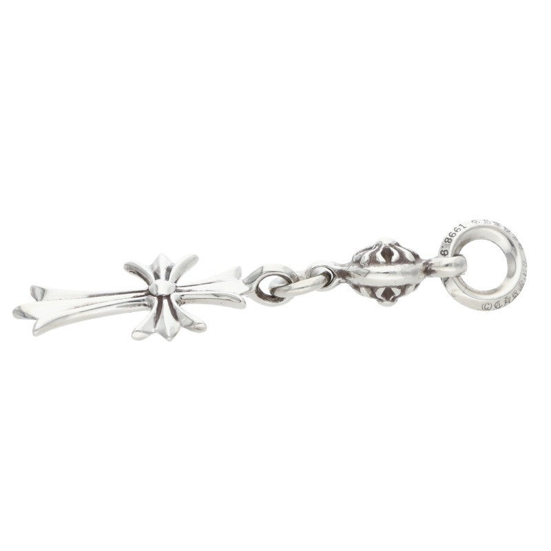 Chrome Hearts 1 Ball Tiny CH Cross 925 Silver