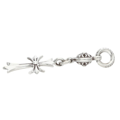 Chrome Hearts 1 Ball Tiny CH Cross 925 Silver