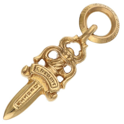 Chrome Hearts #5 Dagger 22K Gold Pave Diamond