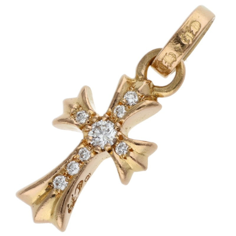 Chrome Hearts Babyfat 22K Gold Pave Diamond