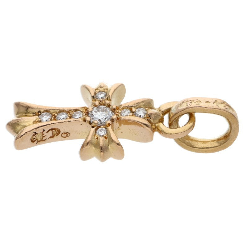 Chrome Hearts Babyfat 22K Gold Pave Diamond