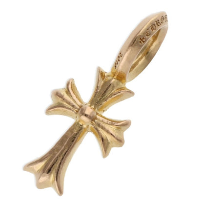 Chrome Hearts CH Cross Stack V2 22K Gold Charm