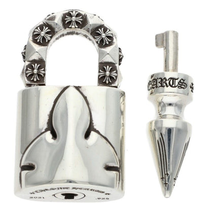 Chrome Hearts Padlock Fleurknee 925 Pave Size ONE SIZE