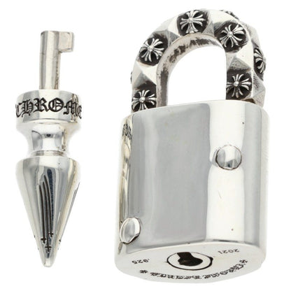 Chrome Hearts Padlock Fleurknee 925 Pave Size ONE SIZE