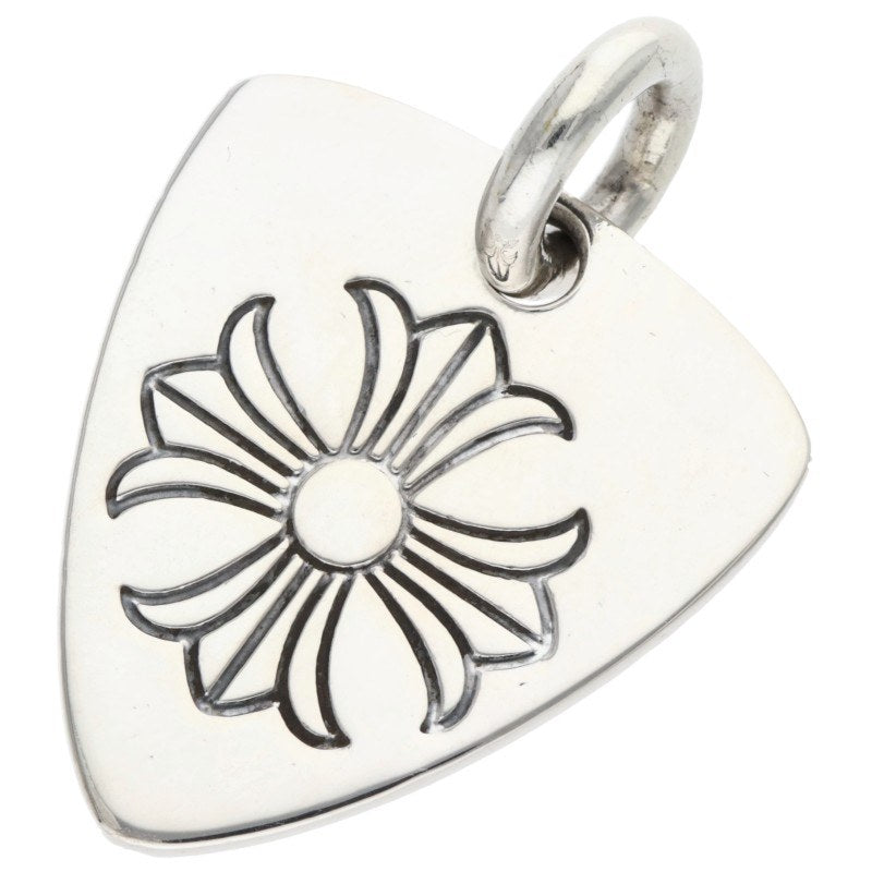 Chrome Hearts Guitar Pick 925 Silver Pendant Size ONE SIZE