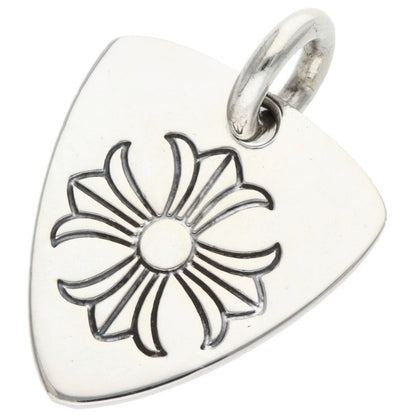 Chrome Hearts Guitar Pick 925 Silver Pendant Size ONE SIZE
