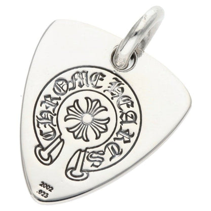 Chrome Hearts Guitar Pick 925 Silver Pendant Size ONE SIZE