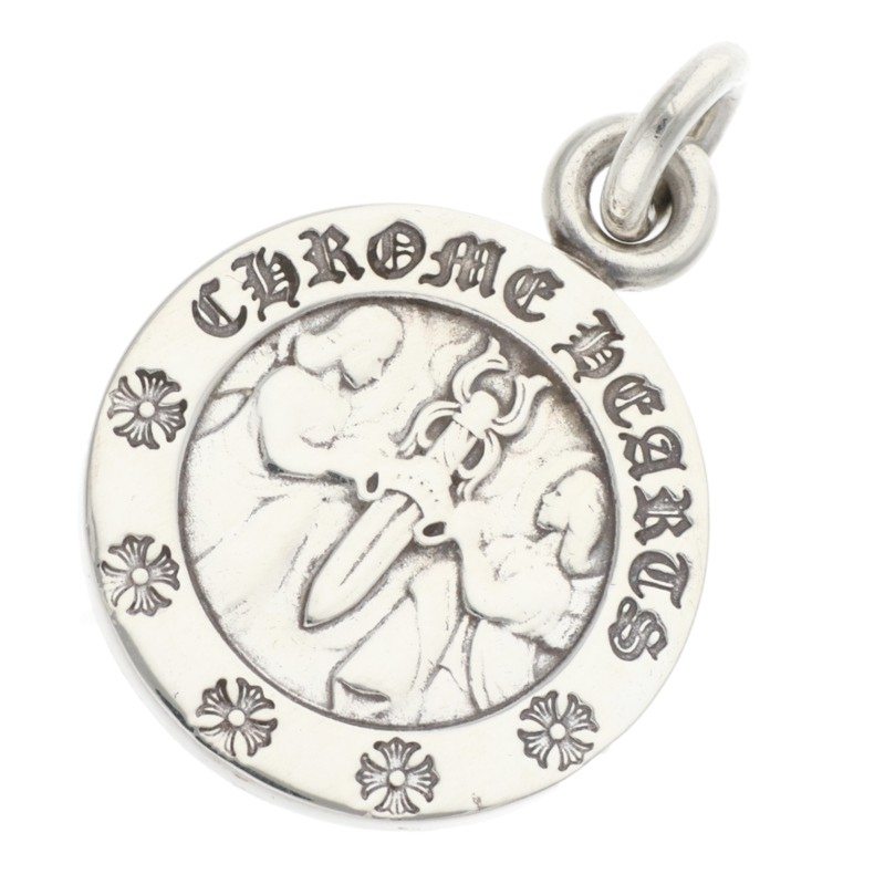 Chrome Hearts Angel Medal Charm V2 925 Silver