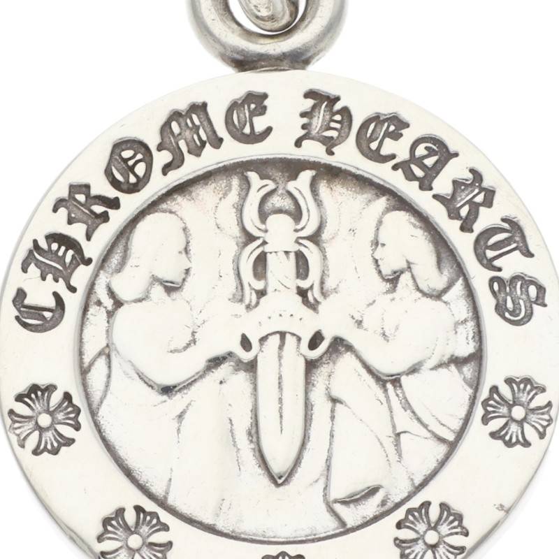 Chrome Hearts Angel Medal Charm V2 925 Silver