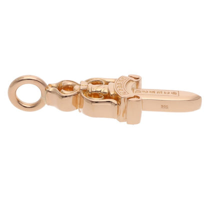 Chrome Hearts 22K Double Dagger Gold Pendant