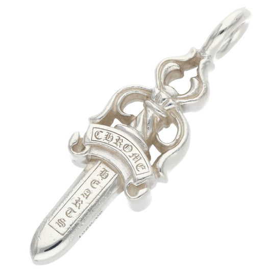 Chrome Hearts Double Dagger Silver Pendant Size ONE SIZE