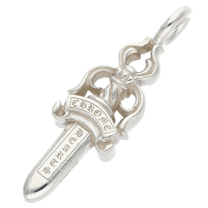 Chrome Hearts Double Dagger Silver Pendant