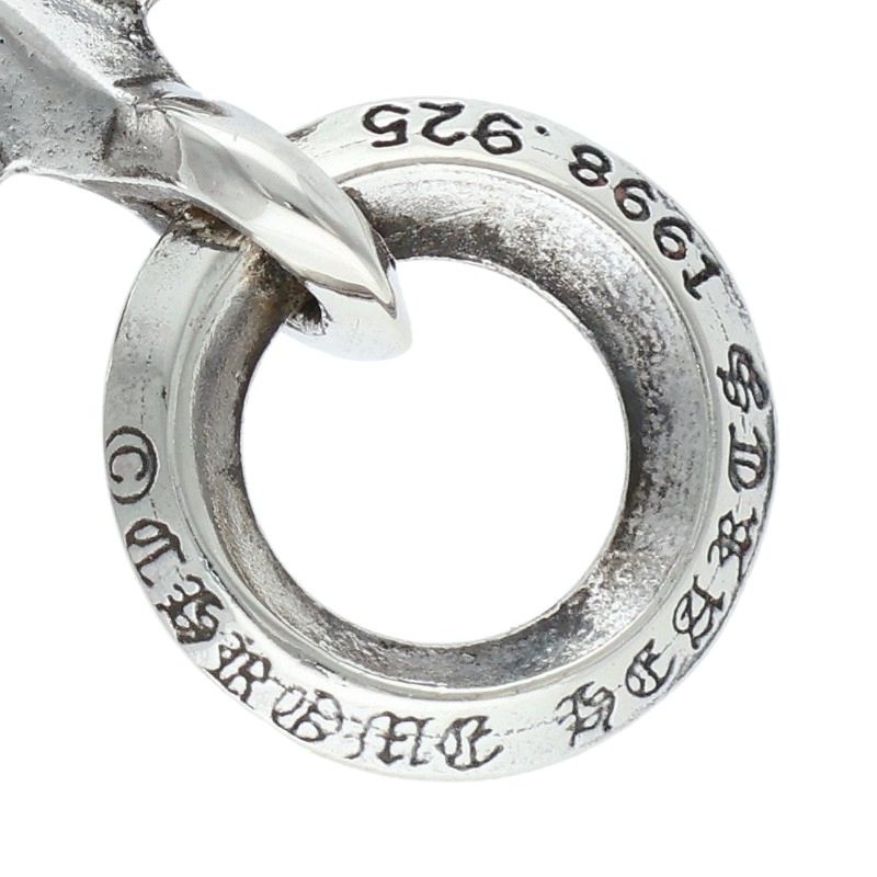 Chrome Hearts Tiny CH Cross Silver Charm Size ONE SIZE