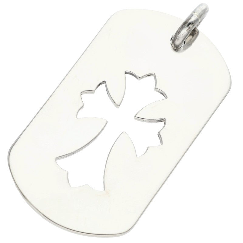 Chrome Hearts Large Cutout Cross Dog Tag