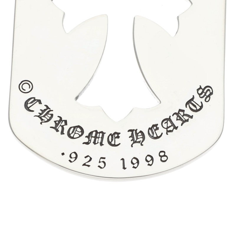 Chrome Hearts Large Cutout Cross Dog Tag