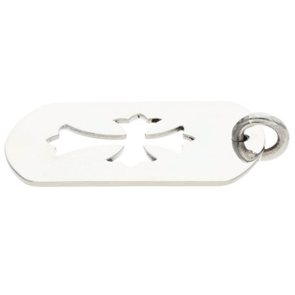 Chrome Hearts Large Cutout Cross Dog Tag