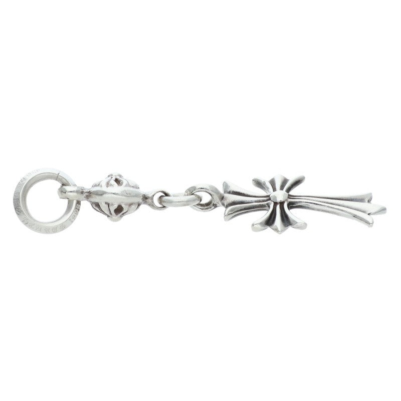 Chrome Hearts 1B Tiny CH Cross Silver Charm