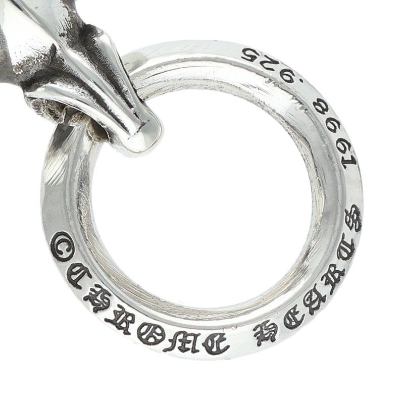 Chrome Hearts BS Fleur Silver Pendant Necklace Size ONE SIZE