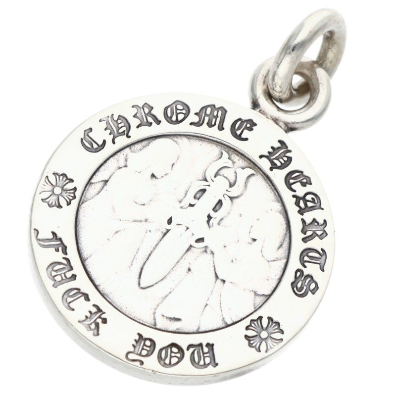Chrome Hearts Angel Medal V1 Silver Charm Size ONE SIZE