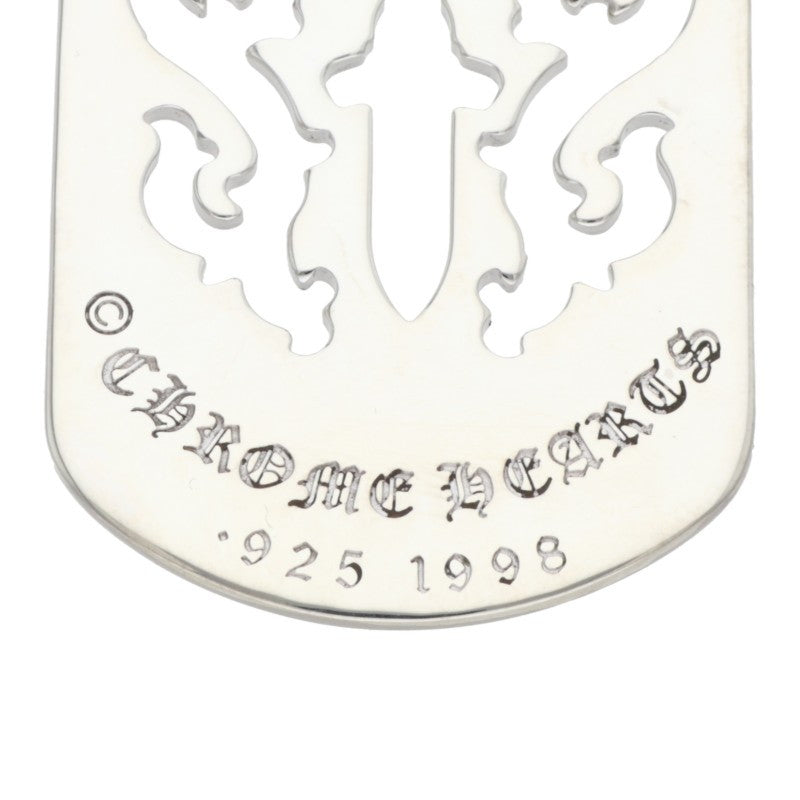 Chrome Hearts D Tag LRG Dagger 925 Silver Size