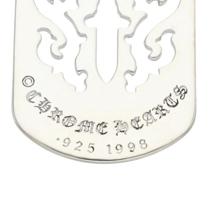 Chrome Hearts D Tag LRG Dagger 925 Silver Size