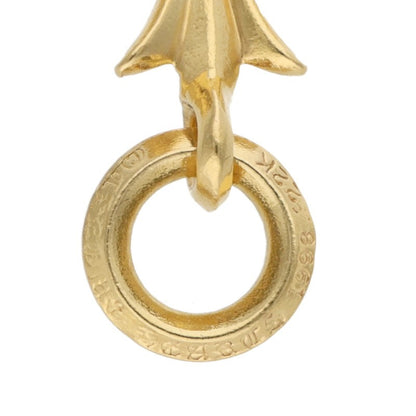 Chrome Hearts 22K Tiny CH Cross Charm Size ONE SIZE