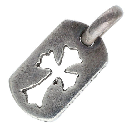 Chrome Hearts DT Tiny Cutout Cross Dog Tag
