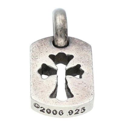 Chrome Hearts DT Tiny Cutout Cross Dog Tag