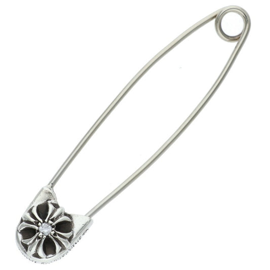 Chrome Hearts LG Safetypin 1 Diamond Silver Size ONE SIZE